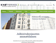 Tablet Screenshot of exoteriko.fi